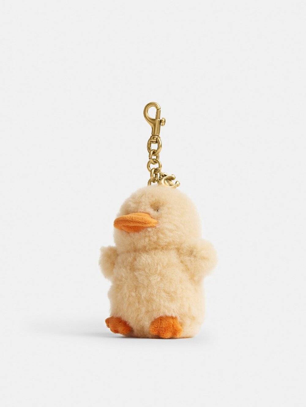Coach Ducky Bag Charm In Shearling - CER40 - Picture 8 of 9